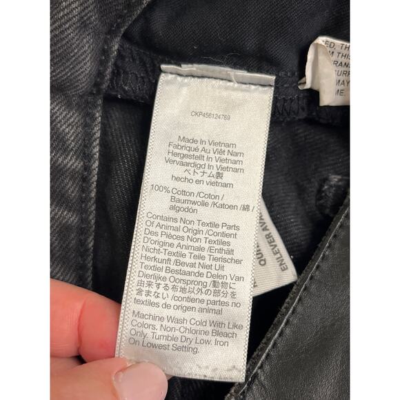 Madewell Balloon Button fly Jeans in Noll Wash, size 24, style: md690 - Picture 11 of 16